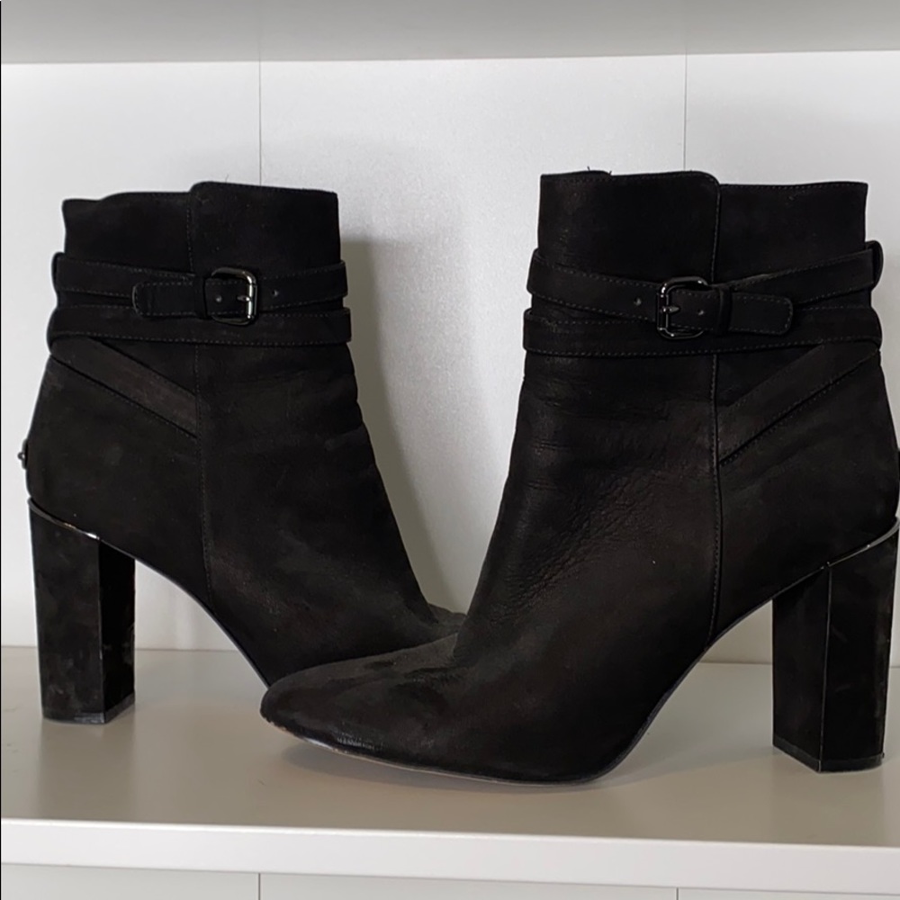 Black Coach Booties